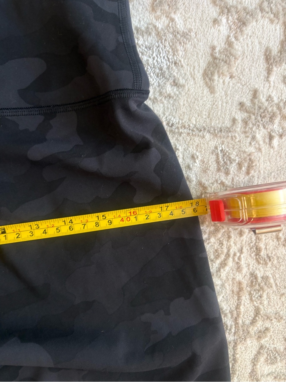 lululemon camo Wunder Train High Rise Crop 23" - Picture 9 of 11